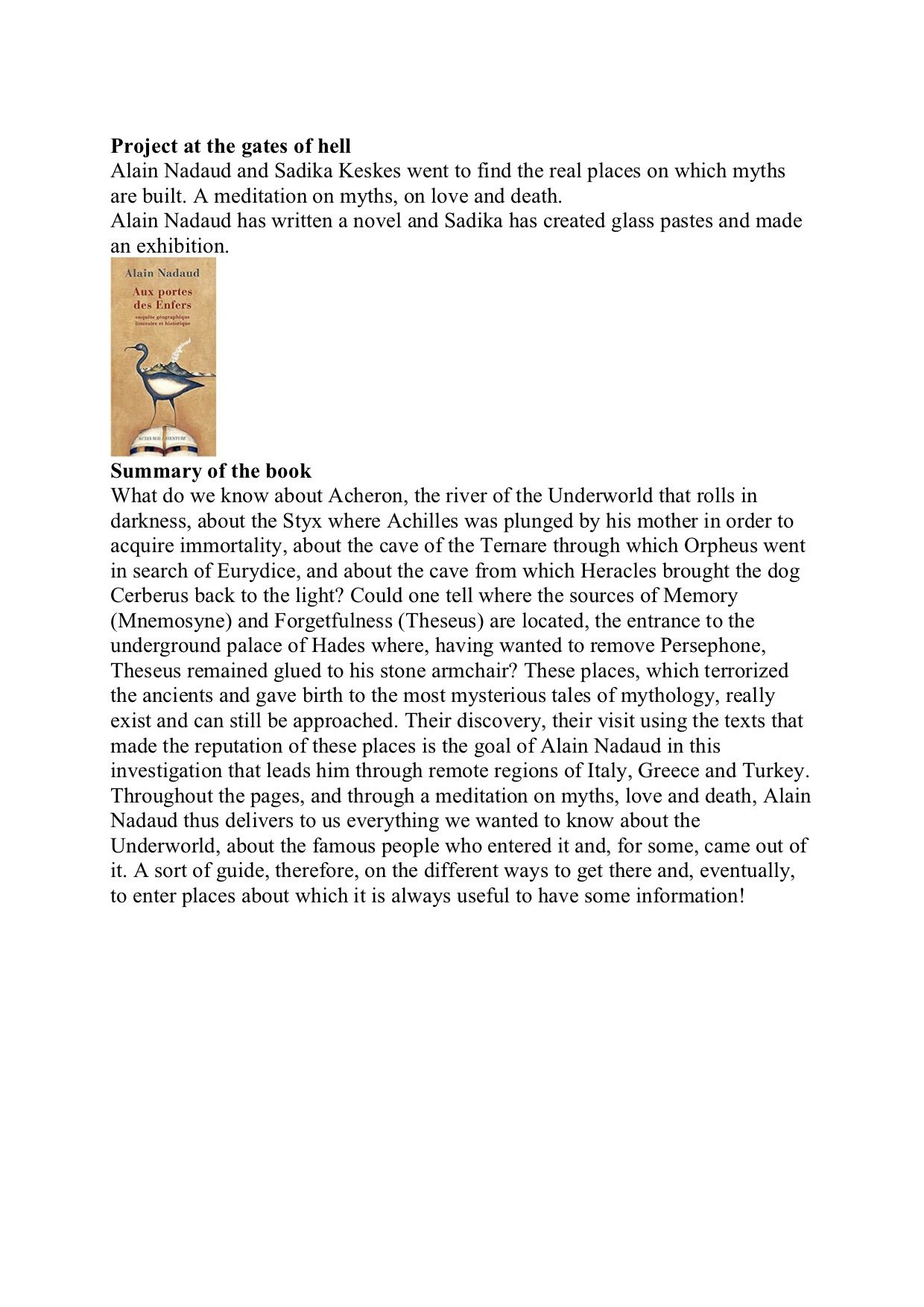 Odoo • une photo avec une légende